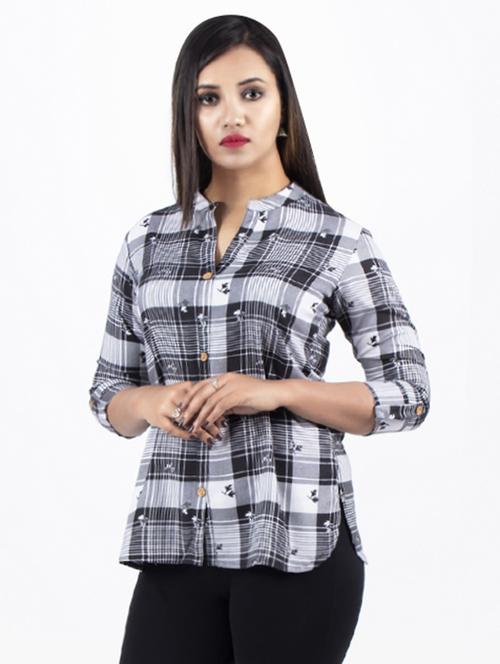roll-up sleeved button up shirt - 16322238 - Very Small Image - 1