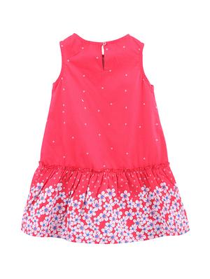 key hole back frill hem frock - 16322240 - Standard Image - 2