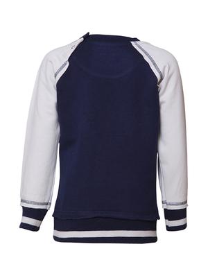 raglan sleeved graphic print sweat shirt - 16322299 - Standard Image - 2