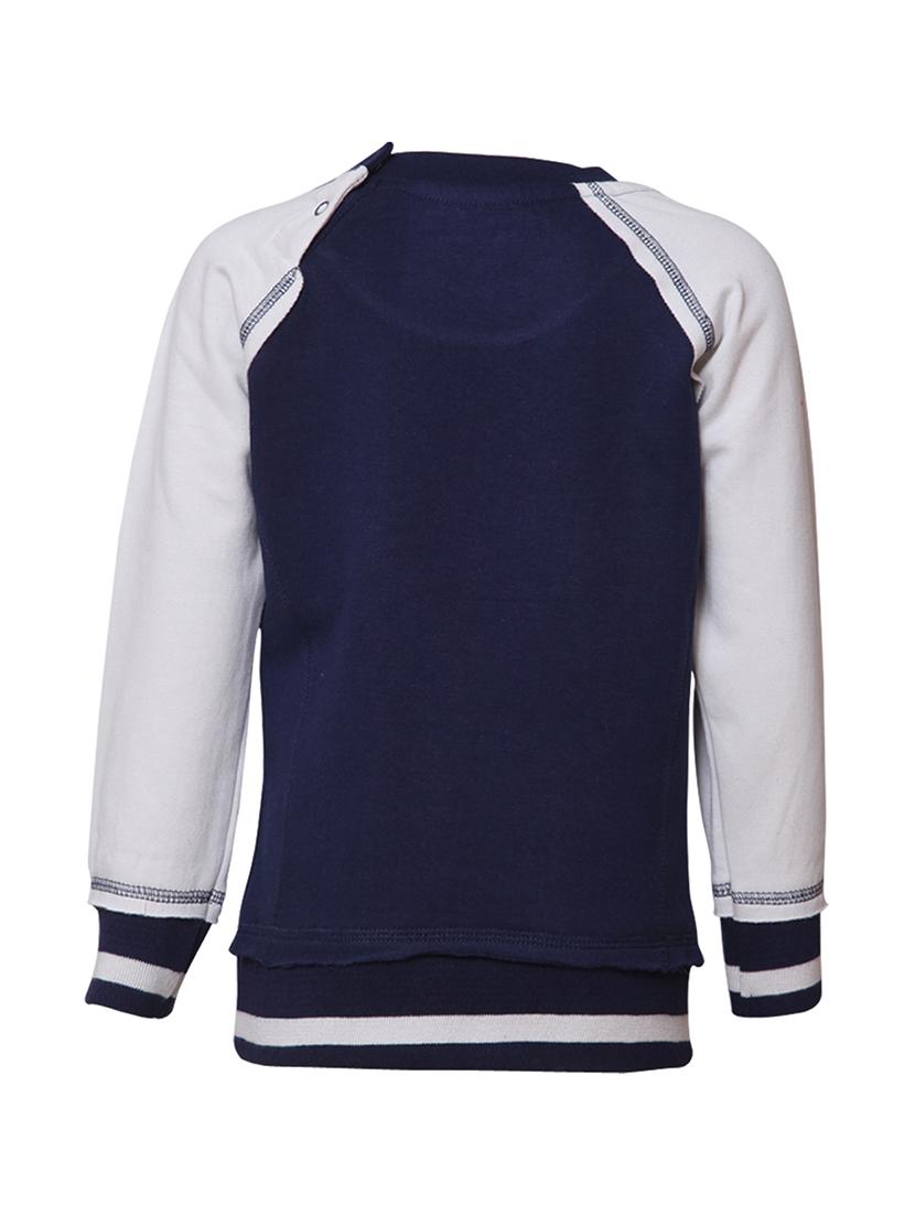 raglan sleeved graphic print sweat shirt - 16322299 - Zoom Image - 2