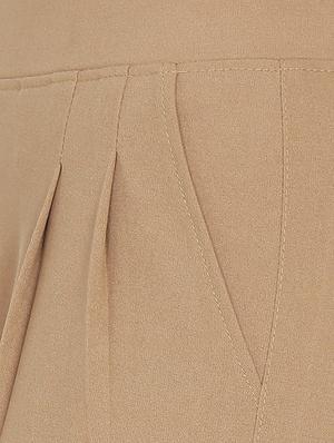 high rise pleat detail trouser - 16323022 - Standard Image - 5