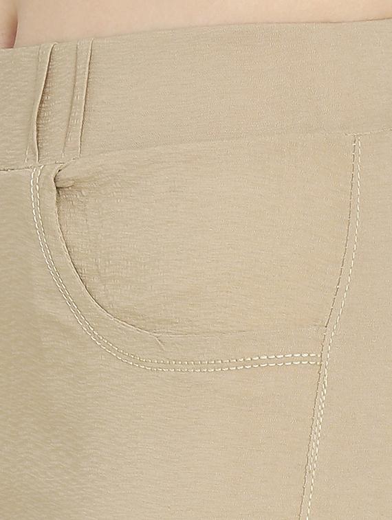 high rise wide leg trousers - 16323034 - Zoom Image - 5