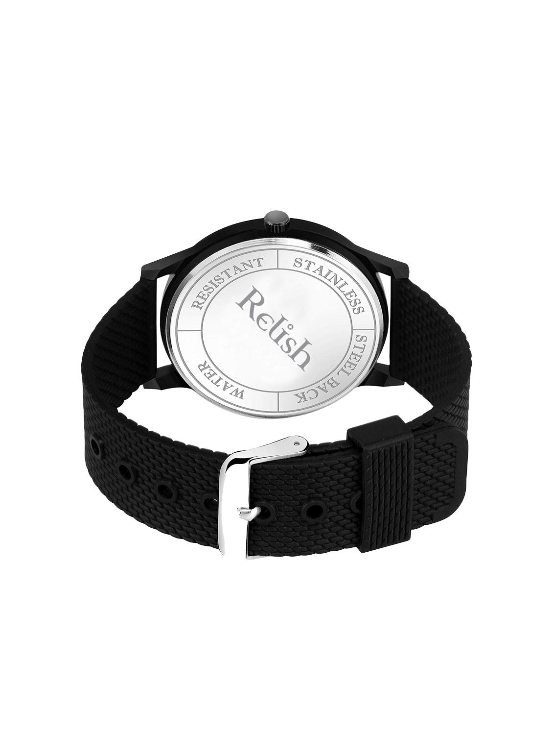 Relish Analogue Black Dial Men's & Boy's Watch (RE-BB1034DD) - 16323411 - Zoom Image - 2