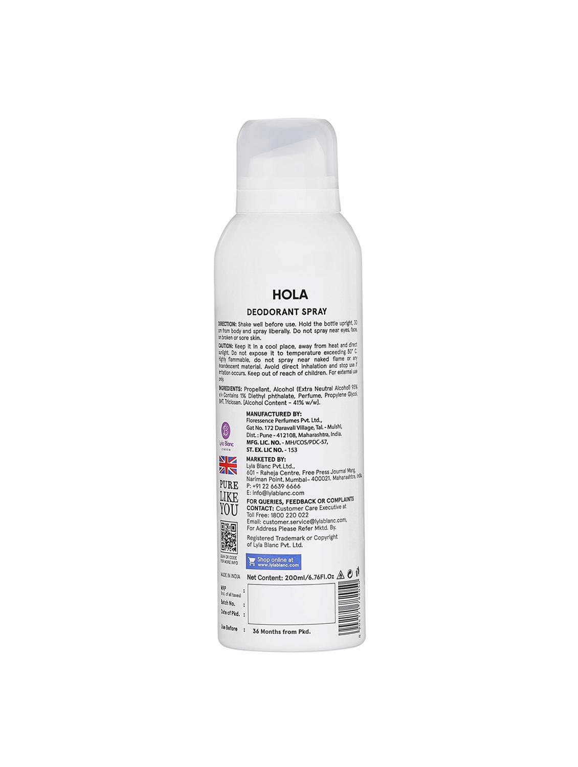 Naughty Girl Hola Deodorant For Women 200ml - 16323429 - Zoom Image - 2