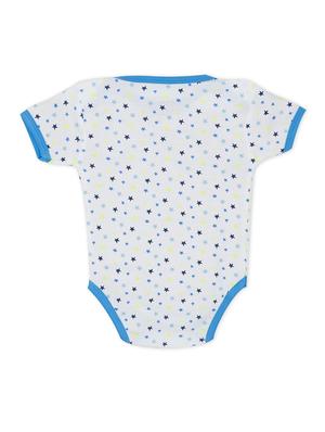set of 3 blue cotton onesies - 16323473 - Standard Image - 5