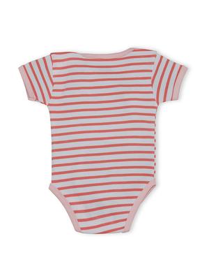set of 3 pink cotton onesies - 16323500 - Standard Image - 5