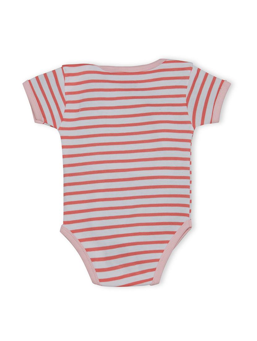 set of 3 pink cotton onesies - 16323500 - Zoom Image - 5