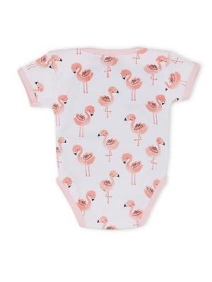 set of 3 pink cotton onesies - 16323515 - Standard Image - 5