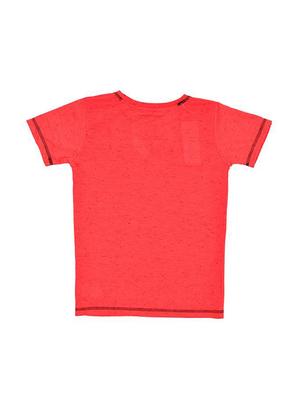 round neck graphic print t-shirt - 16324064 - Standard Image - 2