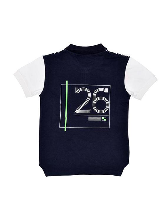 dark blue cotton tshirt - 16324082 - Zoom Image - 2