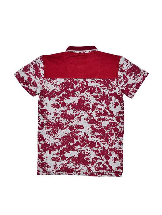 red cotton tshirt - 16324115 - Zoom Image - 2