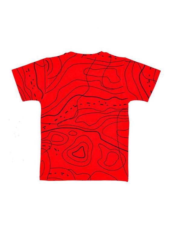 numeric patch abstract print t-shirt - 16324129 - Zoom Image - 2