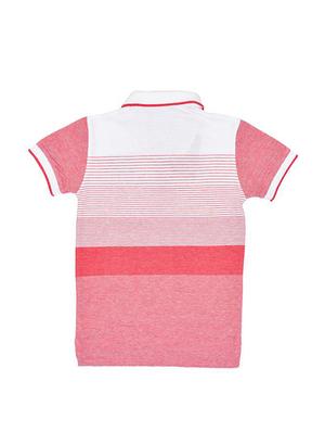 polo neck stripe t-shirt - 16324135 - Standard Image - 2