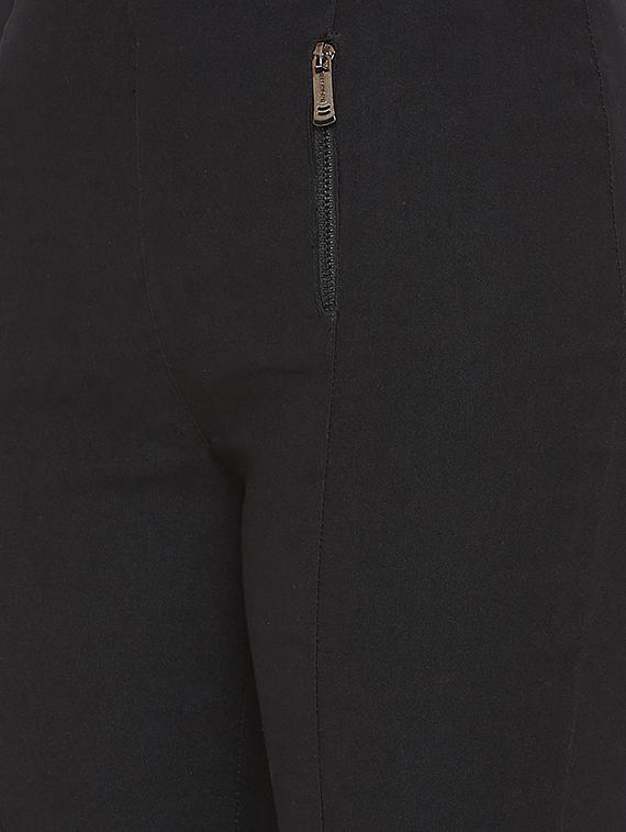 zip detail high rise jeggings - 16324202 - Zoom Image - 5
