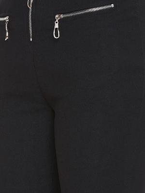 zip detail high rise jeggings - 16324222 - Standard Image - 5