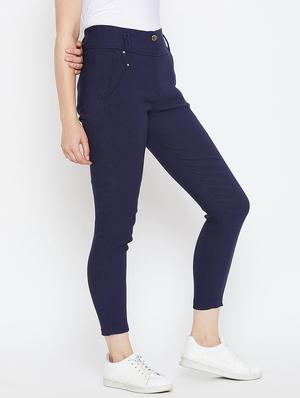 button detail high rise jeggings - 16324227 - Standard Image - 2