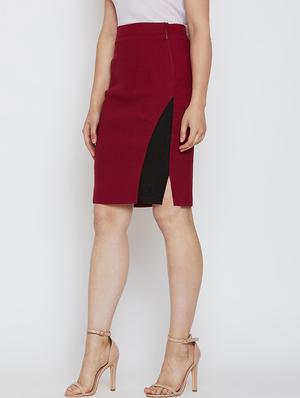 color block pencil skirt - 16324493 - Standard Image - 2