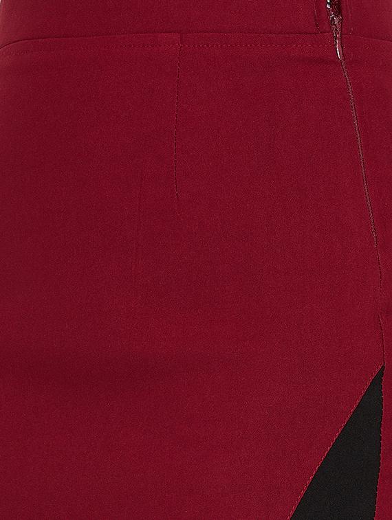 color block pencil skirt - 16324493 - Zoom Image - 5