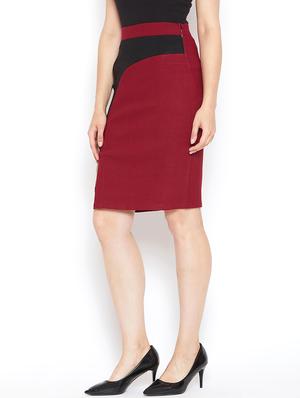 color block pencil skirt - 16324495 - Standard Image - 2