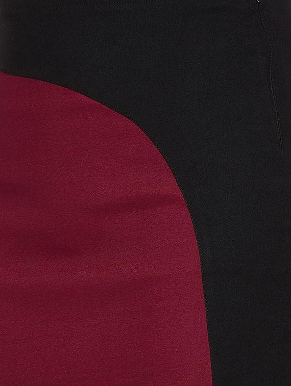 color block pencil skirt - 16324498 - Zoom Image - 5
