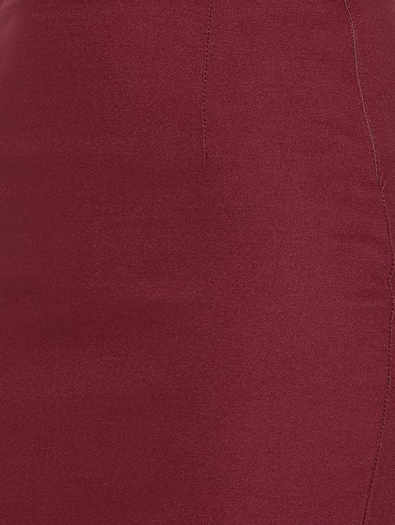 ruffle detail high rise trumpet skirt - 16324502 - Zoom Image - 5