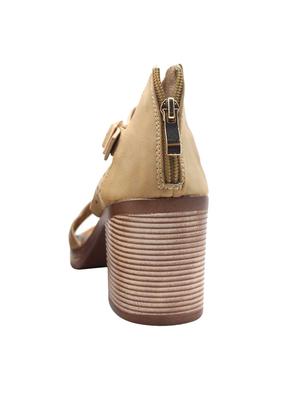 brown closed back sandals - 16325133 - Standard Image - 2