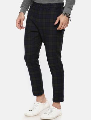 multicolored checkered chinos - 16325719 - Standard Image - 2