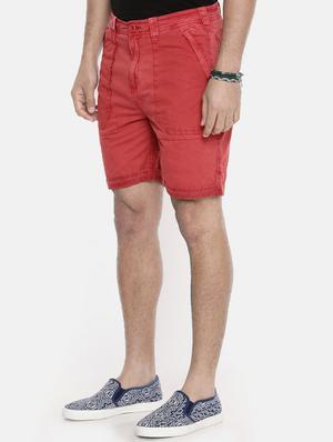 red solid bermuda - 16325777 - Standard Image - 2