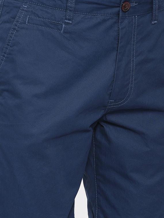 navy blue solid bermuda - 16325825 - Zoom Image - 5