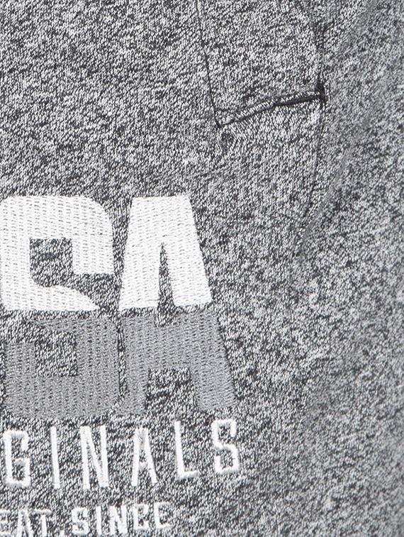 grey textured shorts - 16326810 - Zoom Image - 5