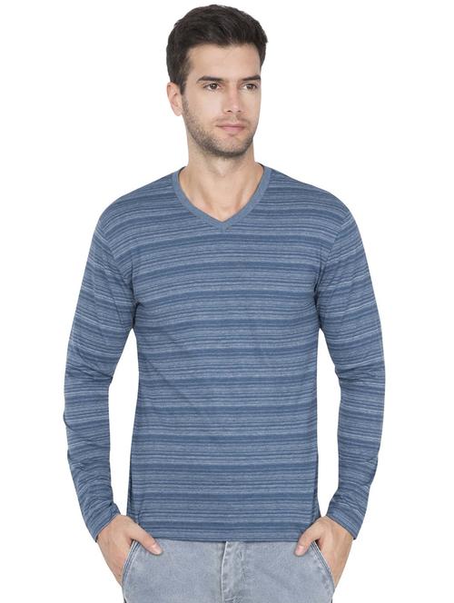 blue striped t-shirt - 16326923 - Very Small Image - 1