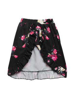 yellow cotton skirt top set - 16327225 - Standard Image - 2