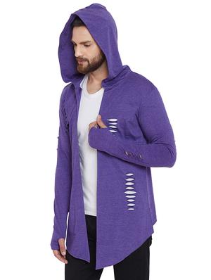 blue ripped shrug - 16327665 - Standard Image - 2