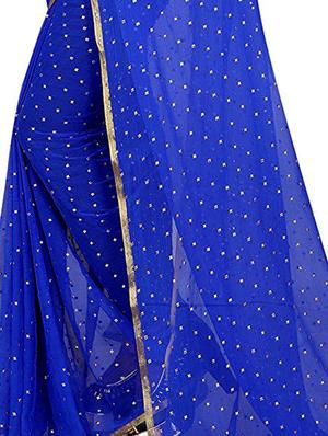 pita embellished saree with blouse - 16328476 - Standard Image - 2