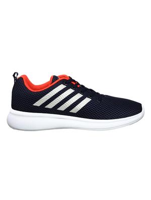 navy blue mesh sport shoes - 16329011 - Standard Image - 2