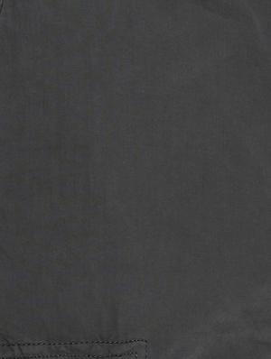 grey solid cargo shorts - 16330189 - Standard Image - 5
