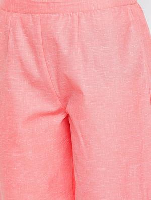embroidered pastel kurta pant set - 16331196 - Standard Image - 5