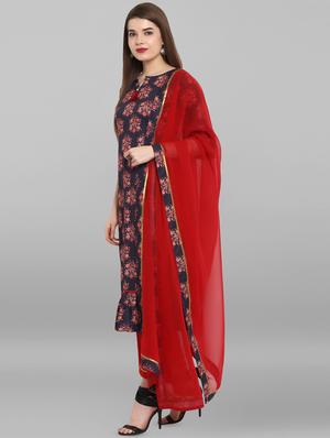 floral printed suit set - 16331334 - Standard Image - 2