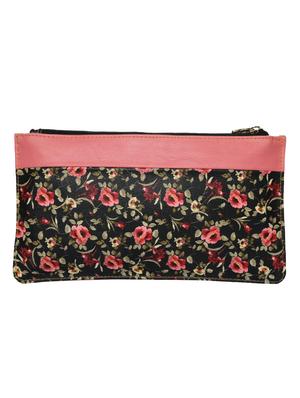 pink leatherette (pu) regular pouch - 16332178 - Standard Image - 2