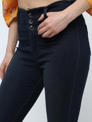 skinny fit high rise jeans - 16332360 - Standard Image - 5