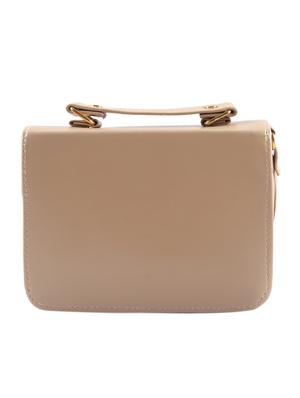 grey leatherette (pu) regular sling bag - 16332689 - Standard Image - 2