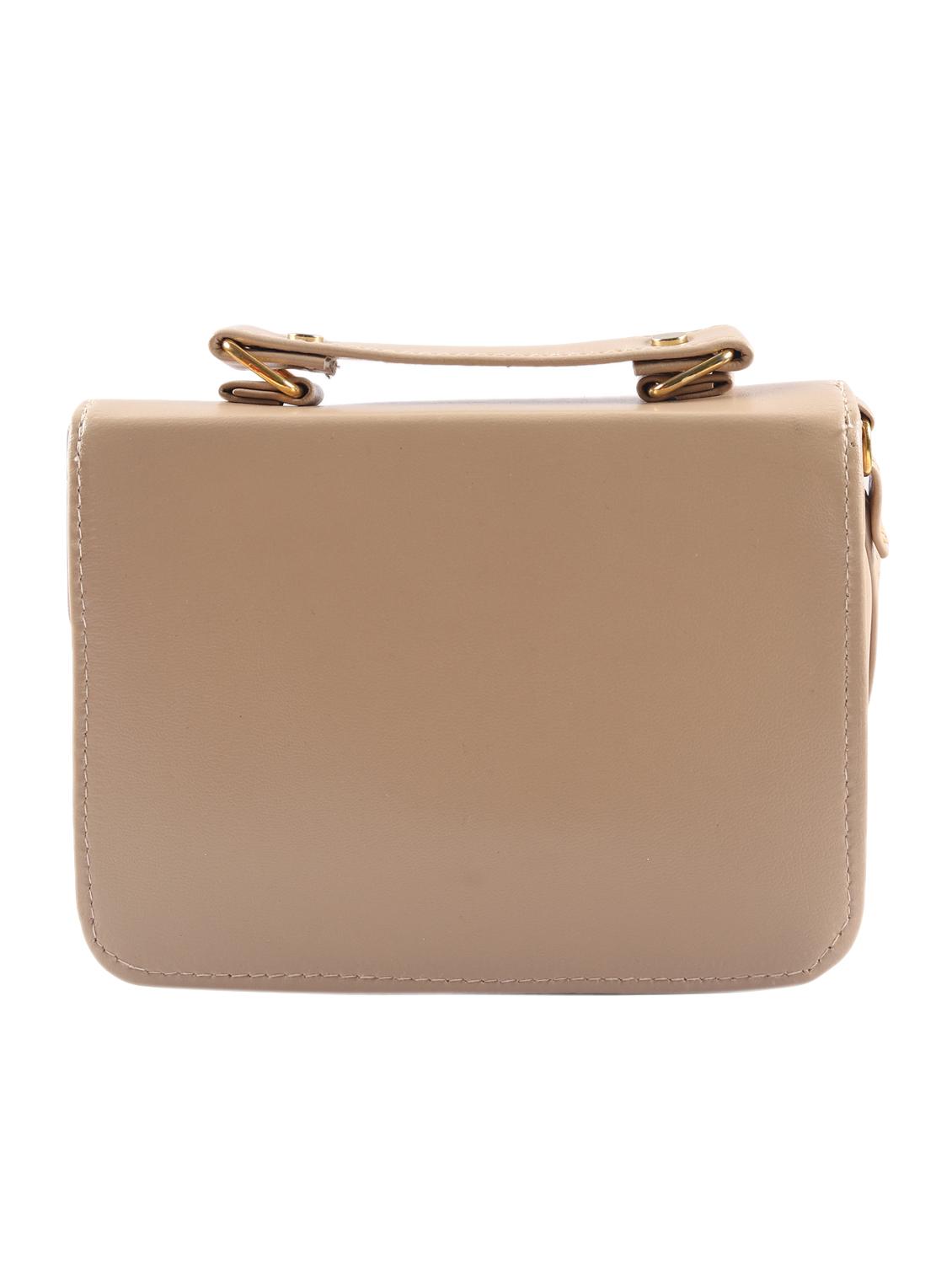 grey leatherette (pu) regular sling bag - 16332689 - Zoom Image - 2