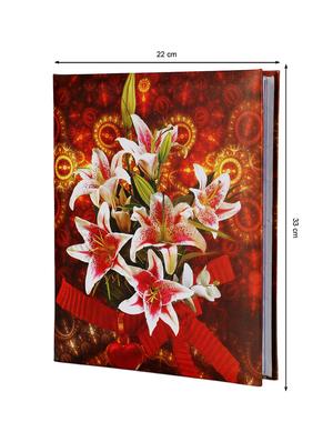 sehaz artworks hibiscus photo album scrapbook, diy handmade album scrapbook for anniversary, wedding, travelling - 16332715 - Standard Image - 2