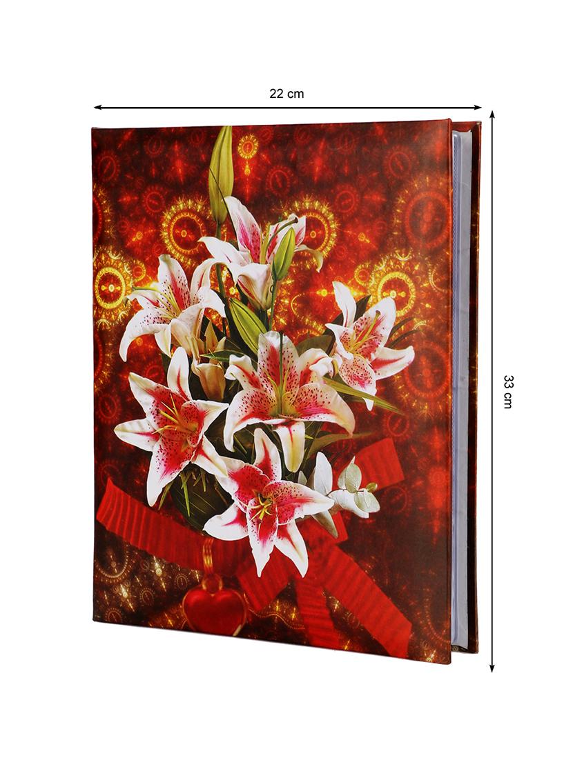 sehaz artworks hibiscus photo album scrapbook, diy handmade album scrapbook for anniversary, wedding, travelling - 16332715 - Zoom Image - 2
