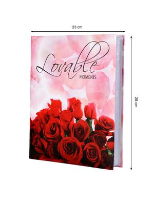 sehaz artworks roses photo album scrapbook, diy handmade album scrapbook for anniversary, wedding, travelling - 16332728 - Standard Image - 2