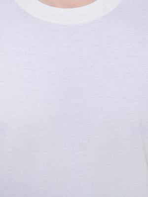 white solid t-shirt - 16333215 - Standard Image - 5