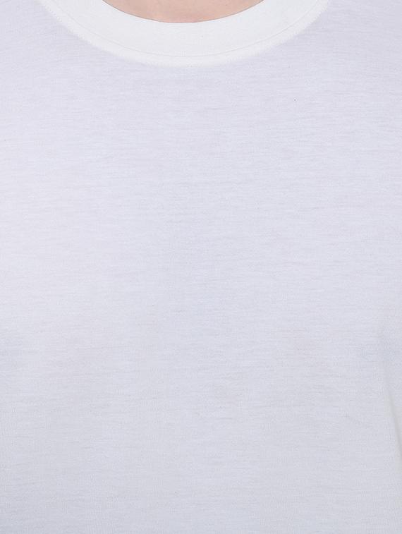 white solid t-shirt - 16333215 - Zoom Image - 5