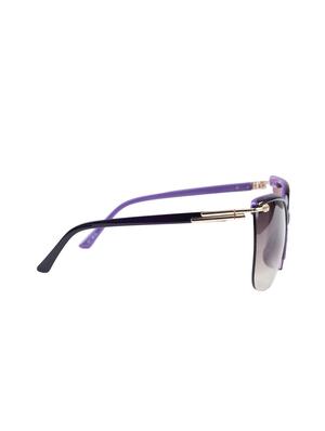 erminio palamino (italian design) oversized half frame sunglasses women inspired multi tinted frame fashion modern shades - 16333846 - Standard Image - 2