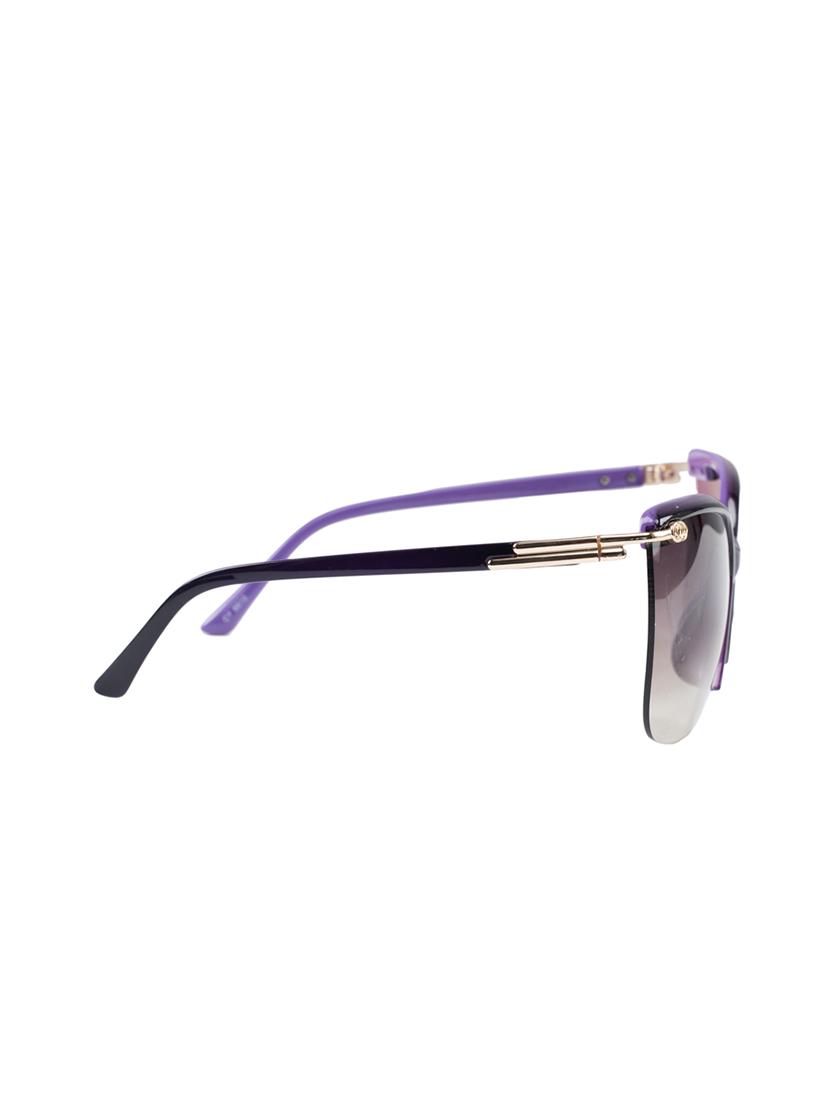 erminio palamino (italian design) oversized half frame sunglasses women inspired multi tinted frame fashion modern shades - 16333846 - Zoom Image - 2