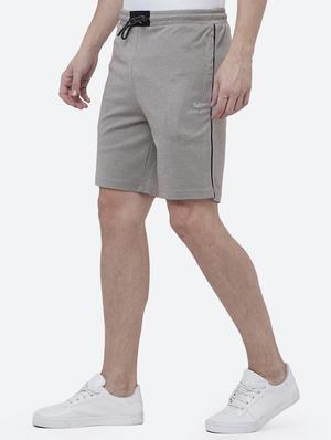grey striped shorts - 16334704 - Standard Image - 2